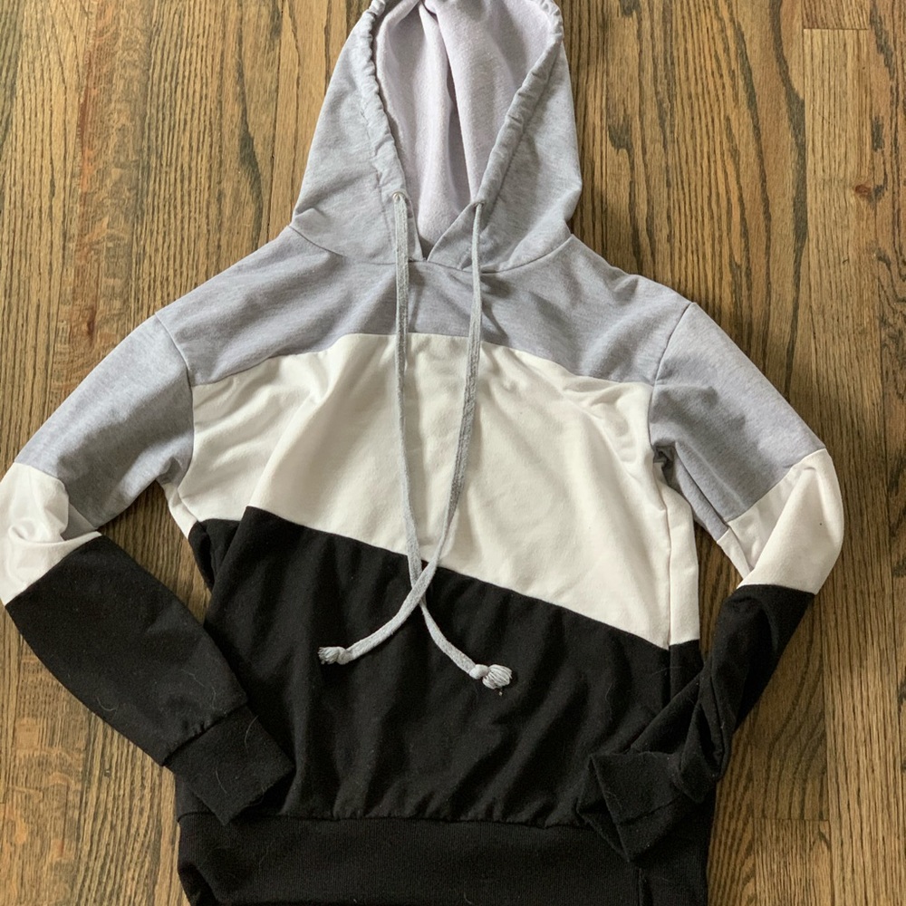 Romwe Tri-color sweatshirt